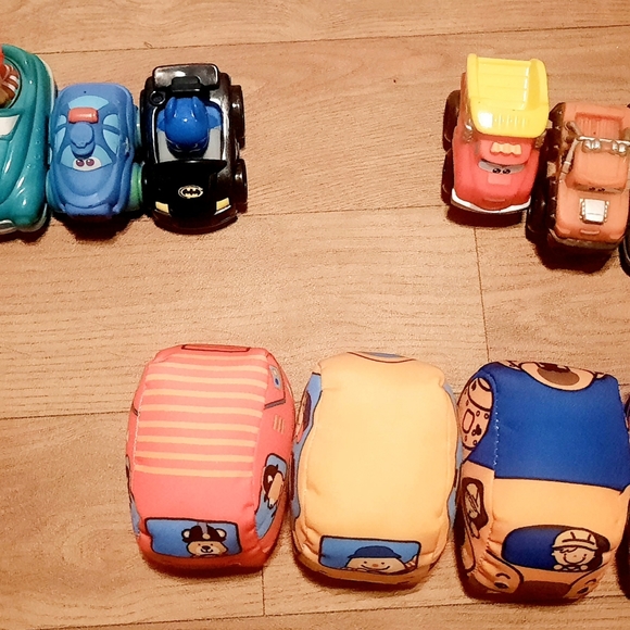 SOLD 14 Toddler Toys,Plush and Plastic - Picture 1 of 9